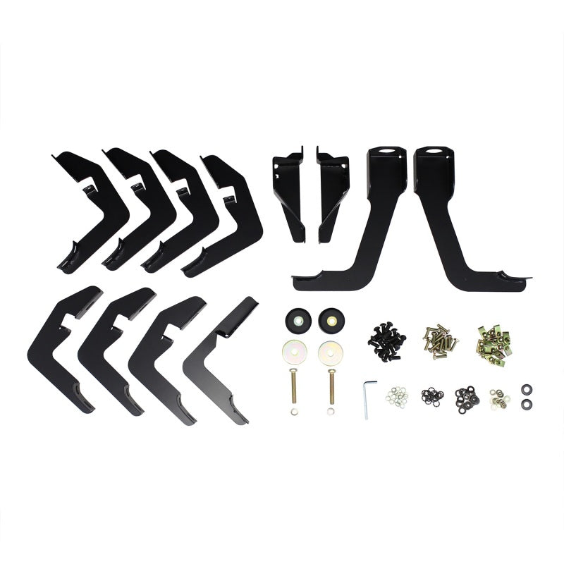 Westin 07+ Chevy Silv 1500 Extnd Cab (6.5 ft Bed) PRO TRAXX 5 WTW Oval Nerf Step Bars - SS