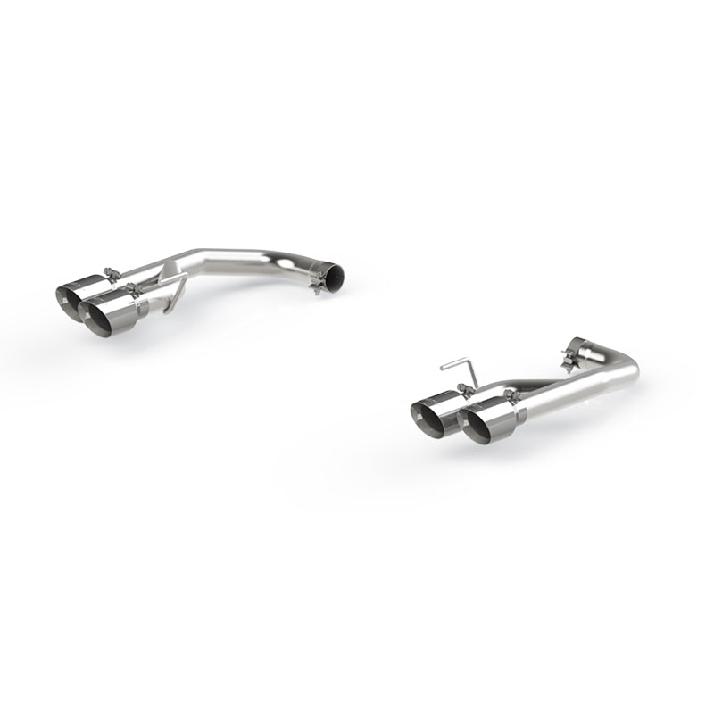 MBRP Ford Mustang GT 2.5in T304 Non Active Dual Axle Back Exhaust System - 4in Dual Wall Tips