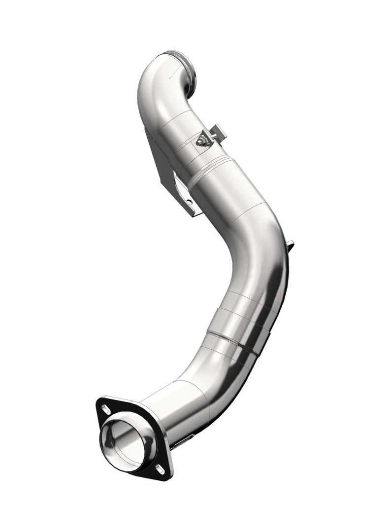 MBRP Ford 6.7L Powerstroke (Non Cab & Chassis Only) 4in Turbo Down-Pipe T409 Aluminized