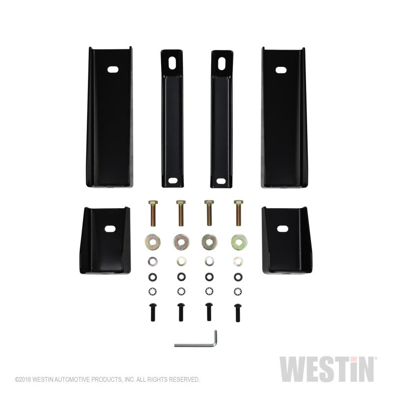 Westin Chevrolet Silverado/Sierra 1500 Crew Cab E-Series 3 Nerf Step Bars - SS