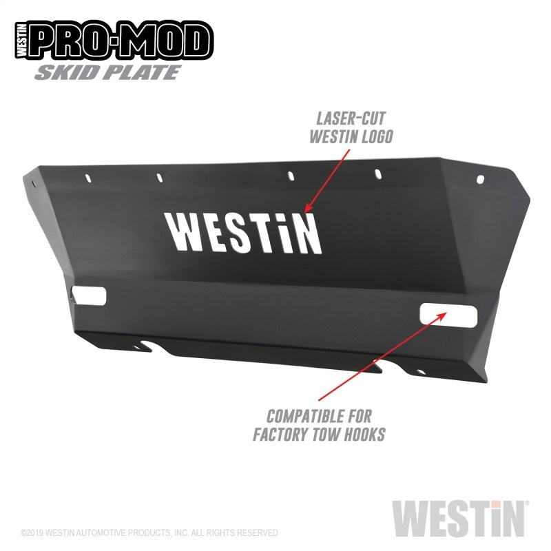 Westin 15+ Chevrolet Colorado Pro-Mod Skid Plate - Tex. Blk