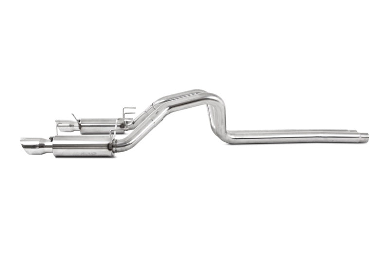 MBRP Ford Mustang GT 5.0L Dual Split Rear Race Version T409 3in Cat Back Exhaust System