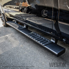 Load image into Gallery viewer, Westin 19+ Chevrolet Silverado 1500 DC (Excl. 2019 LD/Limited) R7 Nerf Step Bars - Black