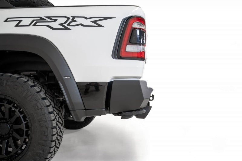 Addictive Desert Designs 2021+ Dodge RAM 1500 TRX Stealth Fighter Rear Bumper - Hammer Black