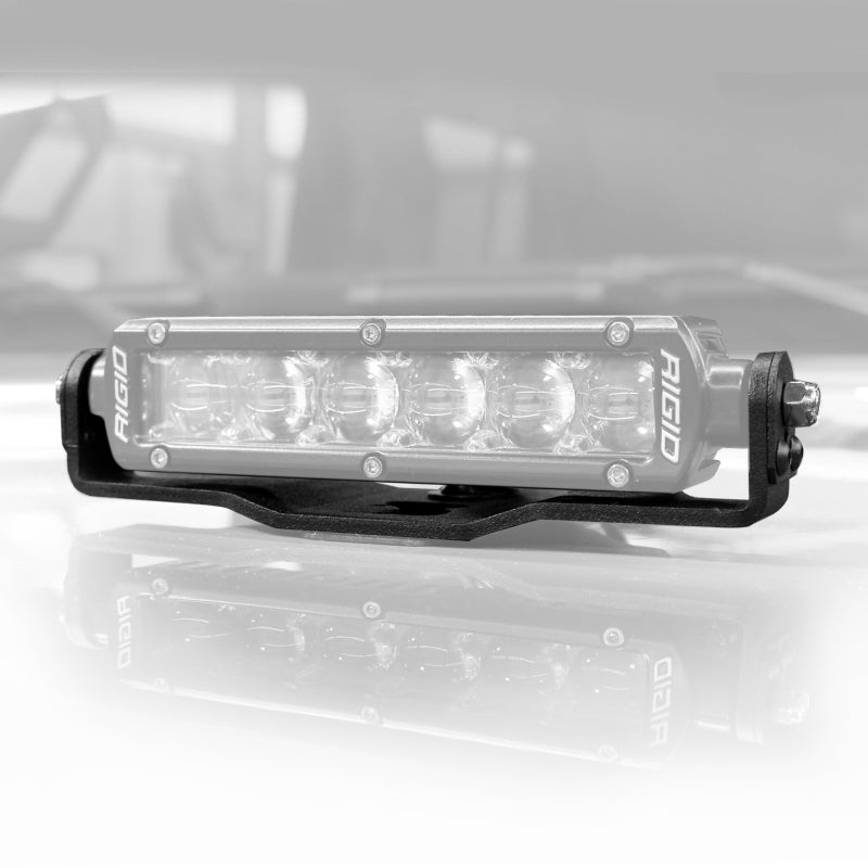 Go Rhino Jeep Wrangler JL/JLU/Gladiator JT Light Mount - Two 6in Single Row