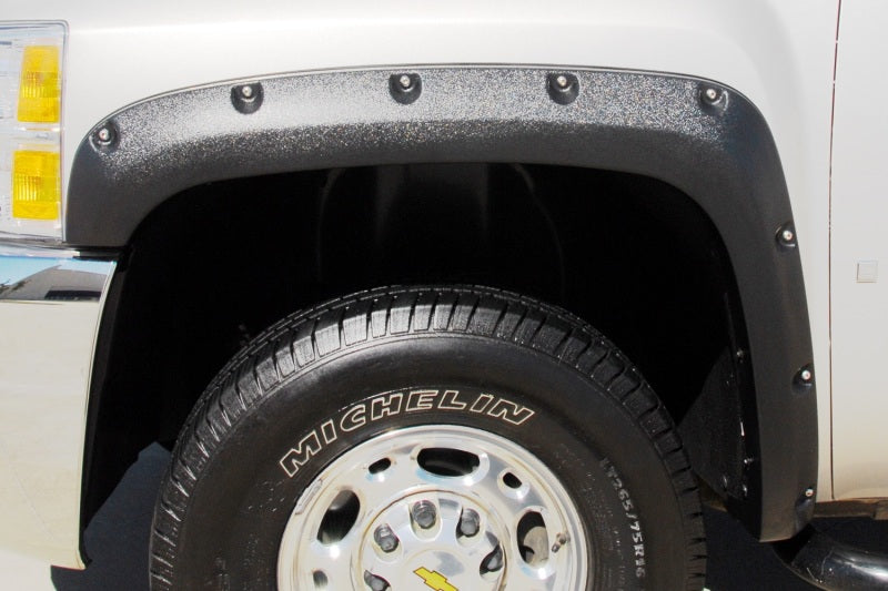 Lund Chevy Silverado 1500 RX-Rivet Textured Elite Series Fender Flares - Black (4 Pc.)