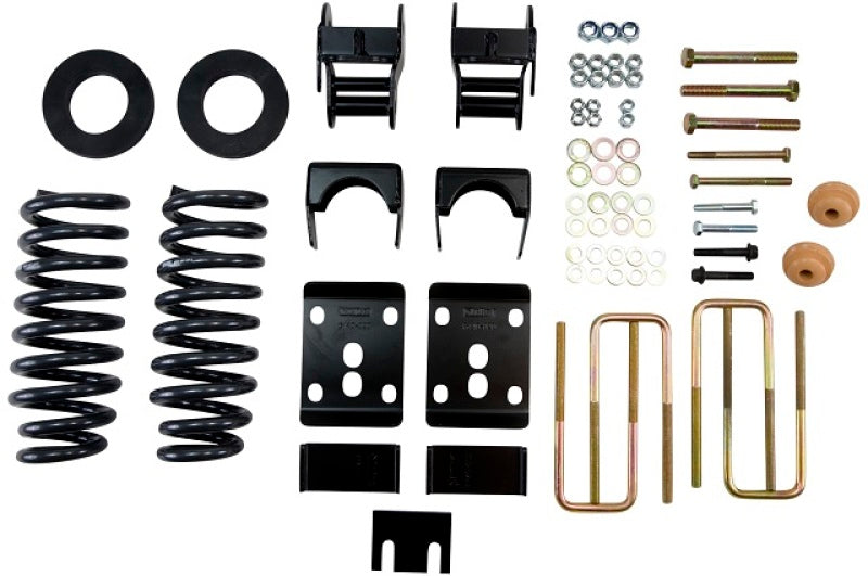 Belltech Lowering Kit Ford F150 Std Cab Short Bed 2WD 2in or 3in F/4in Rear w/o Shocks