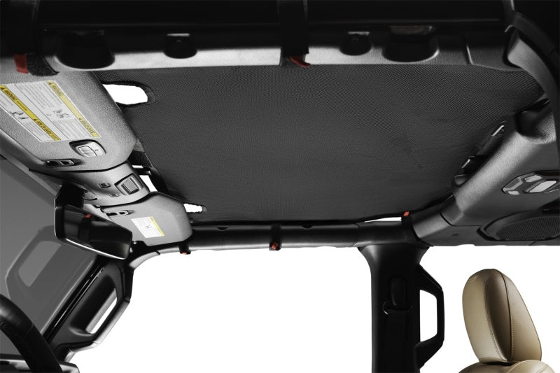 Rugged Ridge Jeep Gladiator JT Eclipse Sun Shade Black Full - Black
