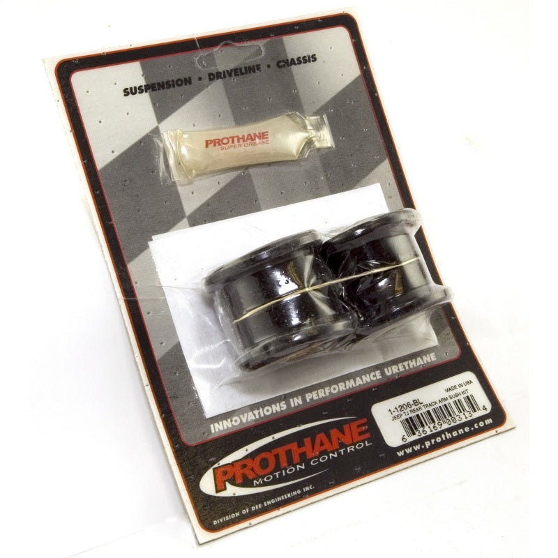 Rugged Ridge Rear Track Bar Bushing Kit Black Jeep Wrangler TJ