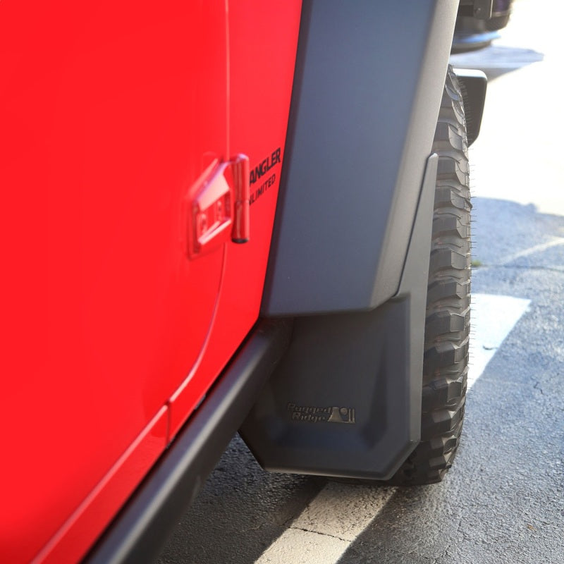 Rugged Ridge Splash Guard Kit Front Jeep Wrangler JK