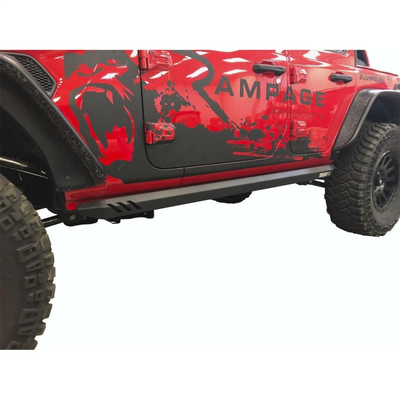 Rampage Jeep Wrangler(JL) Unlimited Sport 4-Door Rock Rail - Black