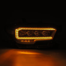 Load image into Gallery viewer, AlphaRex 16+ Toyota Tacoma NOVA LED Projector Headlight Plank Style Alpha Black w/Activation Light