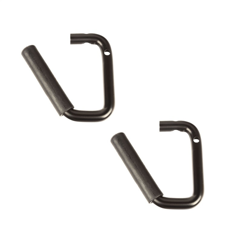 Rugged Ridge Steel Grab Handles Front Pair Black Jeep Wrangler JK/JKU