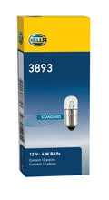 Load image into Gallery viewer, Hella Bulb 3893 12V 4W BA9s T2.75