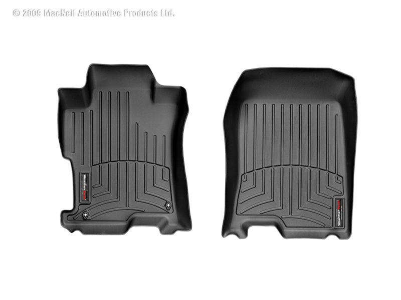 WeatherTech Honda Accord Front FloorLiner - Black