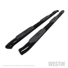 Load image into Gallery viewer, Westin Chevy Silverado 2500/3500 Crew Cab (6.5ft Bed) PRO TRAXX Oval W2W Nerf Step Bars - Black