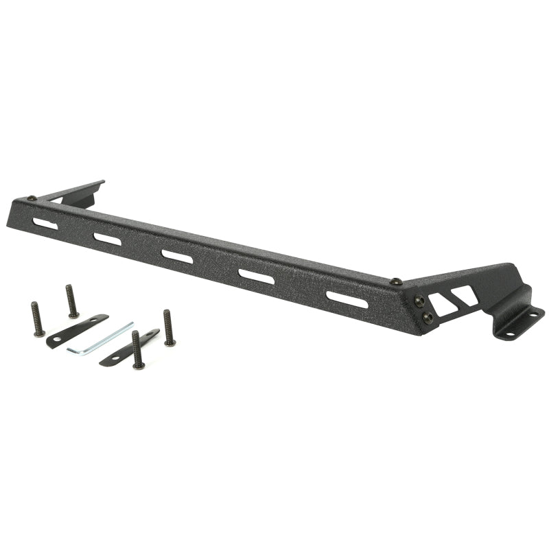 Rugged Ridge Jeep Wrangler JK Textured Black Hood Mounted Light Bar