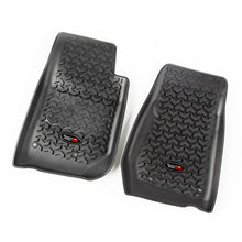Load image into Gallery viewer, Rugged Ridge Floor Liner Front Black Jeep Wrangler Unlimited JK 4 Dr