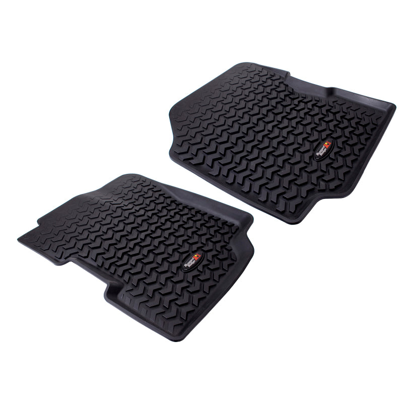 Rugged Ridge Floor Liner Front Black Jeep CJ-5