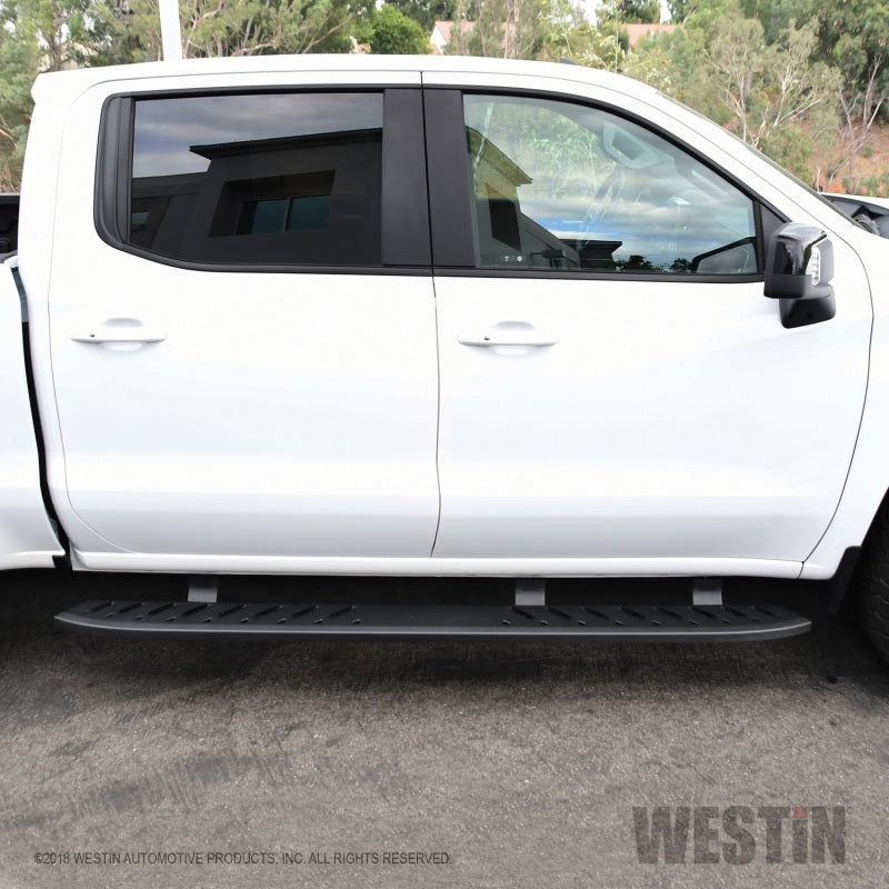 Westin Chevrolet Silverado/Sierra 1500 Crew Cab Thrasher Running Boards - Textured Black