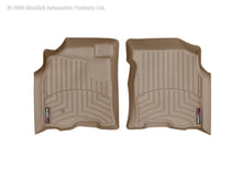 Load image into Gallery viewer, WeatherTech Toyota Tundra Double Cab Front FloorLiner - Tan