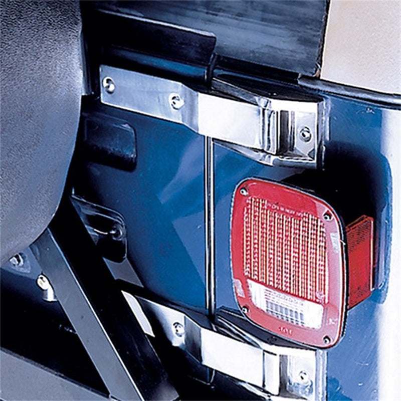 Rugged Ridge Jeep Wrangler YJ Stainless Steel Tailgate Hinges