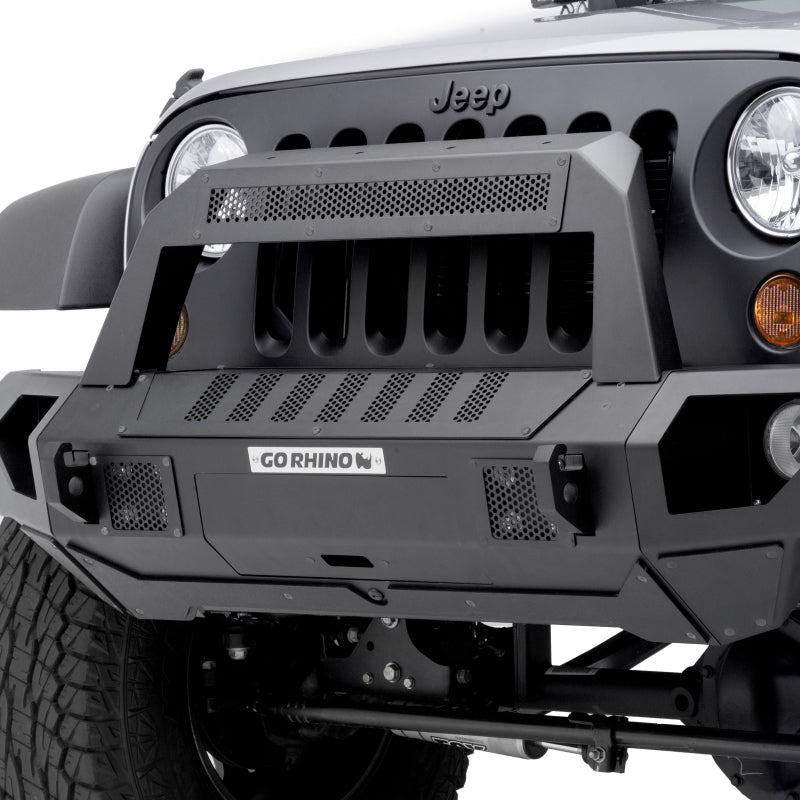 Go Rhino Jeep Wrangler JL/JLU/JK/JKU/Gladiator JT Trailline 10 Light Mount Bar