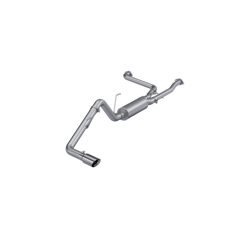 MBRP Nissan Frontier 3.8L 3in Tip 3in Cat Back Single Side Exit Street Profile - Aluminized