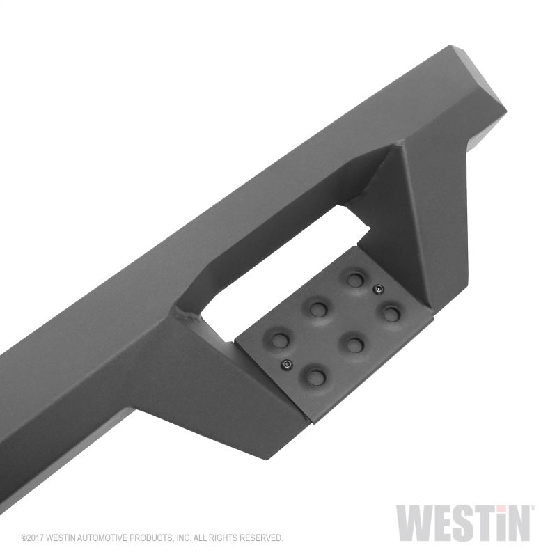 Westin 17+ Ford F-250/350 Crew Cab 6.75ft Bed HDX Drop W2W Nerf Step Bars - Tex. Blk