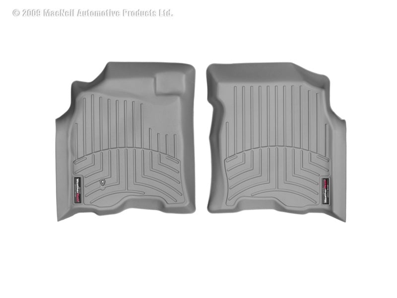 WeatherTech Toyota Tundra Double Cab Front FloorLiner - Grey