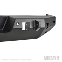 Load image into Gallery viewer, Westin 18+ Jeep Wrangler JL WJ2 Rear Bumper w/  Sensors (Excl. Wrangler JK) - Textured Black