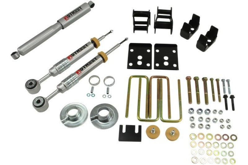 Belltech Ford F150 Std Cab 2wd Short Bed 2WD Lowering Kit w/ SP Shocks 4in R Drop