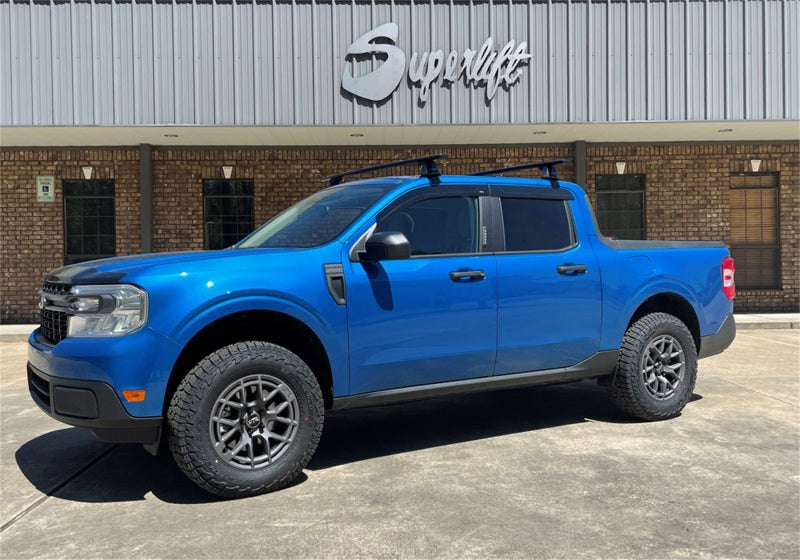 Superlift 2-inch lift kit installed on a 2022 Ford Maverick