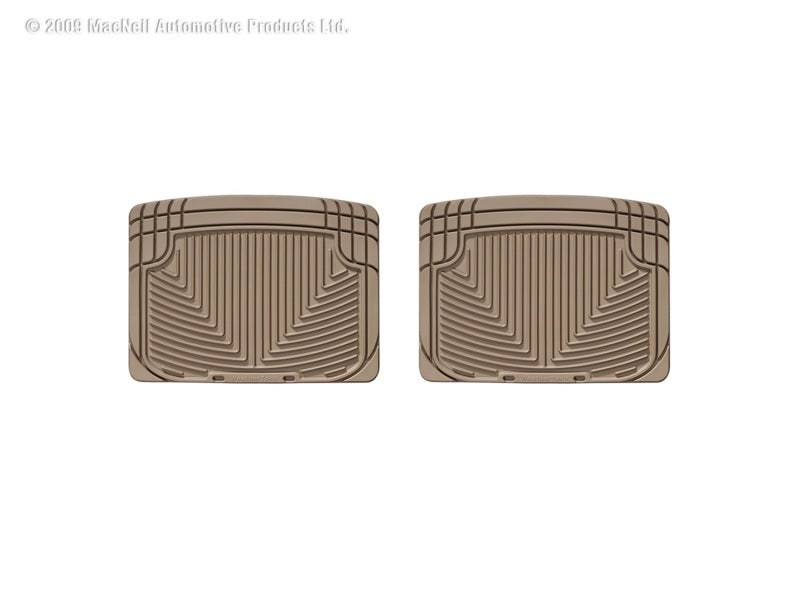 WeatherTech Mercedes-Benz 300CE Rear Rubber Mats - Tan