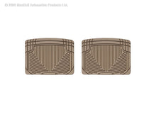 Load image into Gallery viewer, WeatherTech Mercedes-Benz 300CE Rear Rubber Mats - Tan