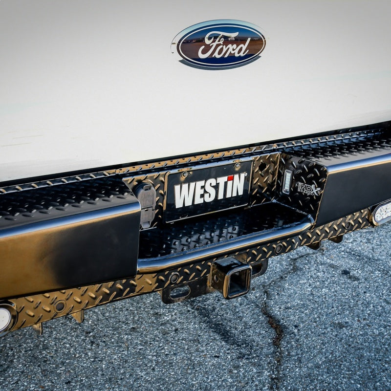 Westin 17+ Ford F-250/350 HDX Bandit Rear Bumper - Black