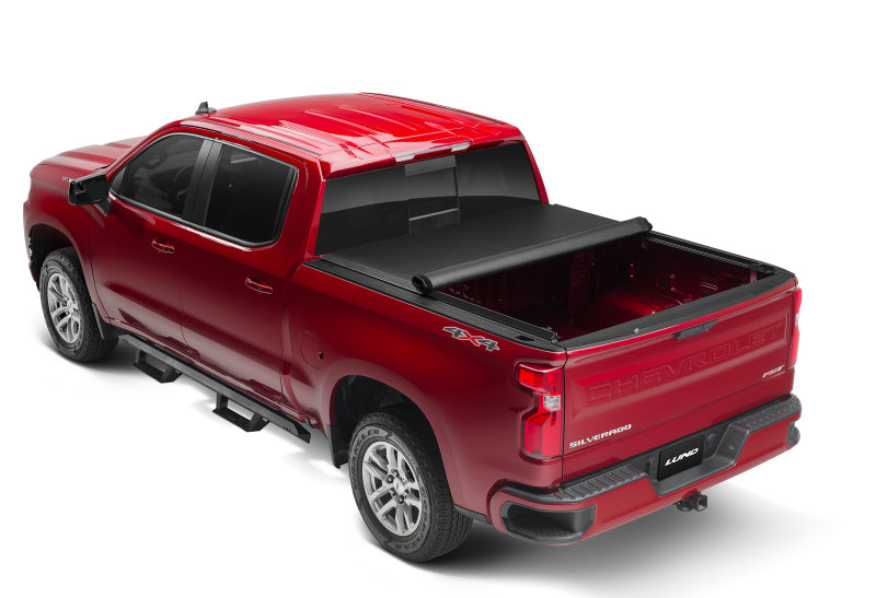 Lund Chevy Colorado (6ft. Bed) Genesis Roll Up Tonneau Cover - Black