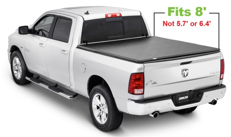 Tonno Pro 02+ Dodge RAM 1500 8ft Fleetside Tonno Fold Tri-Fold Tonneau Cover