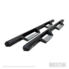 Load image into Gallery viewer, Westin Chevy/GMC Silverado/Sierra 1500 Ext Cab HDX Nerf Step Bars - Textured Black
