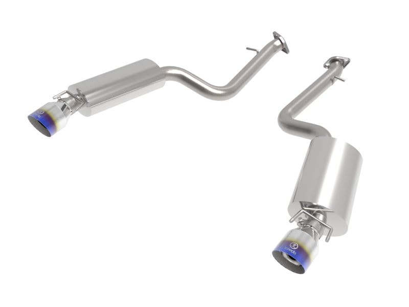 aFe Lexus IS350 2014+ V6-3.5L Takeda Axle-Back Exhaust System- Blue Tip