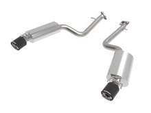 Load image into Gallery viewer, aFe Lexus IS350 2014+ V6-3.5L Takeda Axle-Back Exhaust System- Carbon Fiber Tip