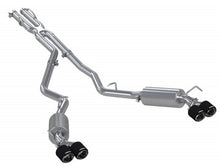Load image into Gallery viewer, MBRP Ford Explorer ST 3.0L Ecoboost SS 2.5in Dual Rear Exit w/ Carbon Fiber Quad Tips - T304