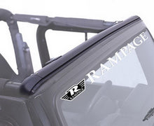 Load image into Gallery viewer, Rampage Jeep Wrangler(TJ) Windshield Channel - Black