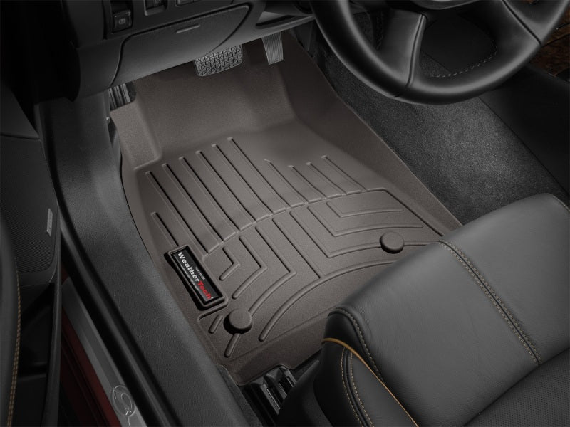 WeatherTech Chevy Silverado Rear FloorLiner - Cocoa