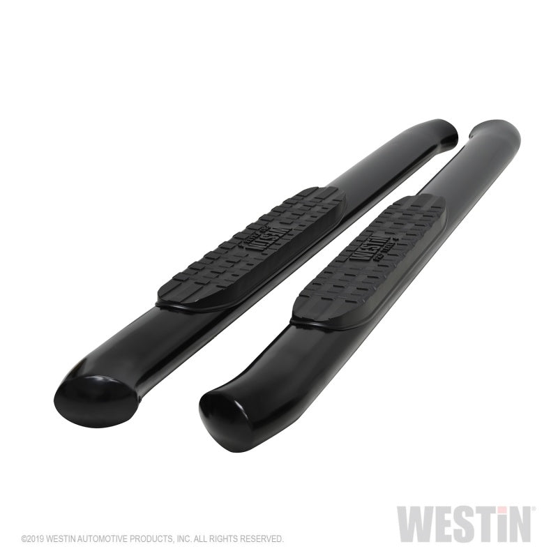 Westin 19+ Chevrolet Silverado / GMC Sierra 1500 Reg Cab PRO TRAXX 4 Oval Nerf Step Bars - Black