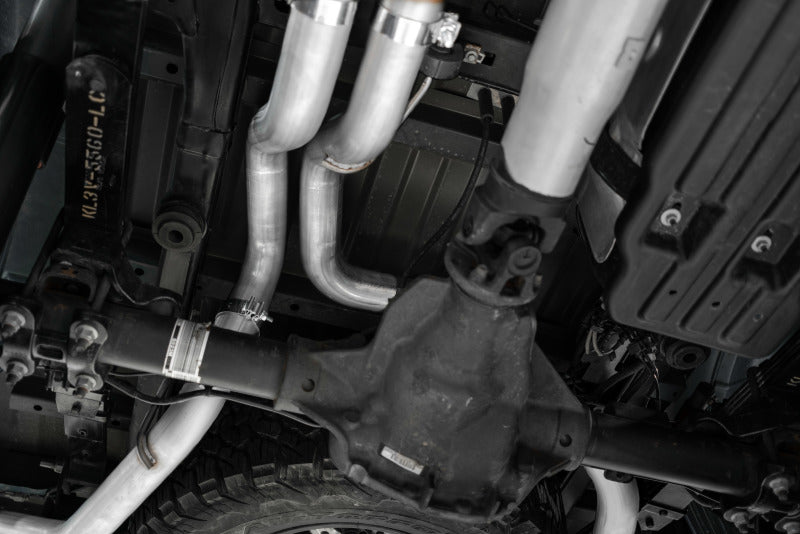 MBRP Ford F-150 Raptor 3.5L Ecoboost Dual Rear Exit T409 3in Resonater Back Exhaust System