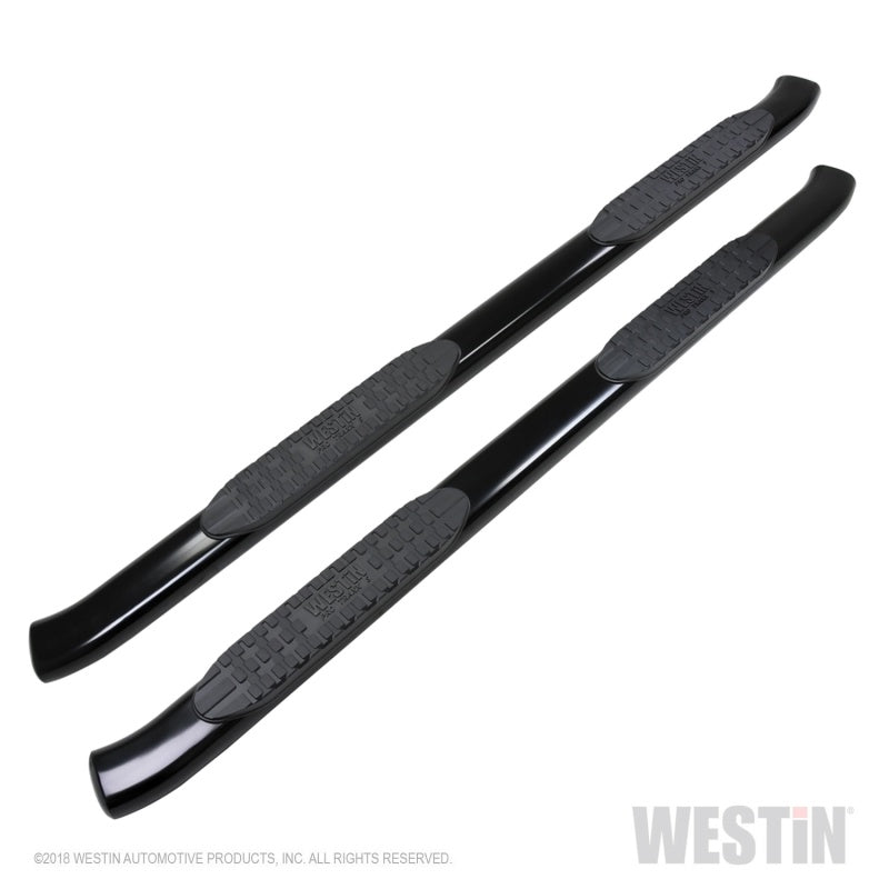 Westin Chevrolet Silverado/Sierra 1500 Crew Cab Non LD PRO TRAXX 5 Oval Nerf Step Bars - Black