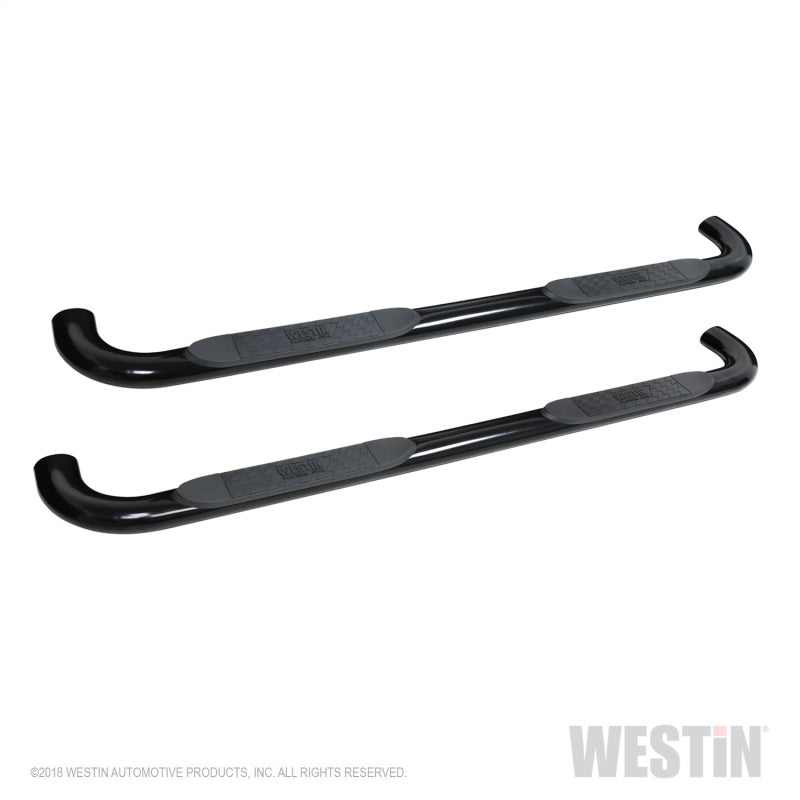 Westin Chevrolet Silverado/Sierra 1500 Crew Cab Platinum 4 Oval Nerf Step Bars - Black