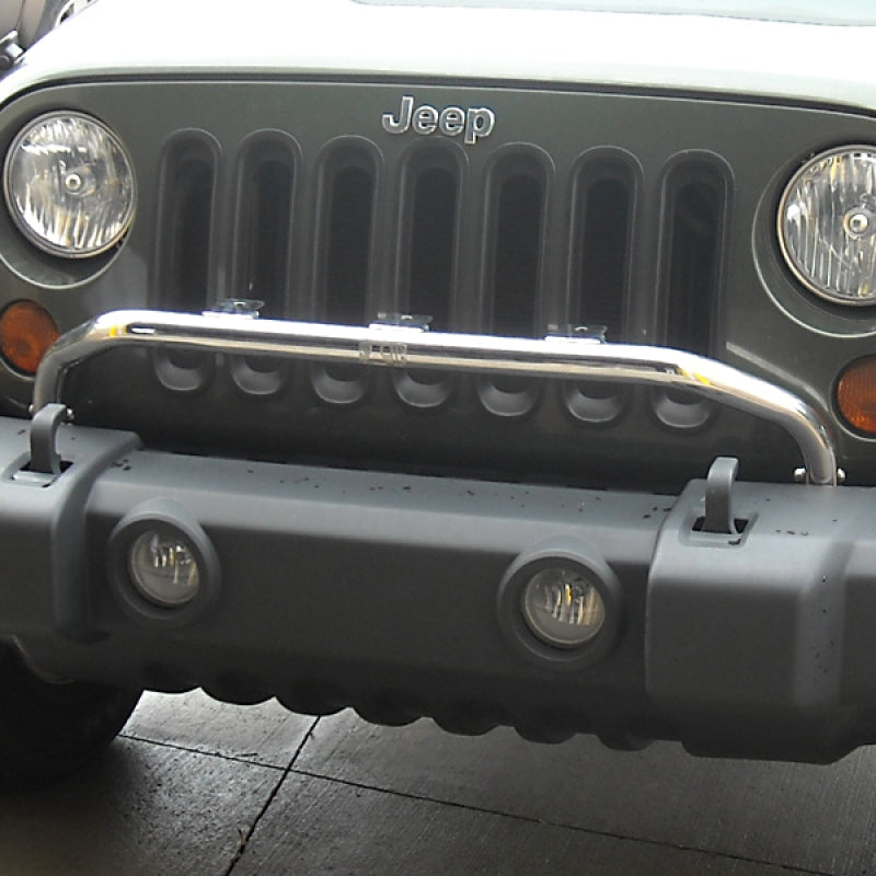 Rugged Ridge Jeep Wrangler JK Stainless Steel Bumper Mounted Light Bar