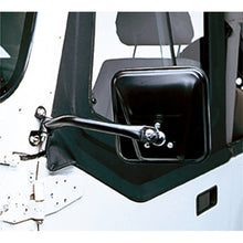 Load image into Gallery viewer, Rugged Ridge Jeep Wrangler TJ Black CJ-Style Side Mirror Kit